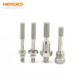 Hengko fritté 0,5 2 micron 316 Métalle en acier inoxydable Micro Air Sparger Fine Bubble Diffuseur